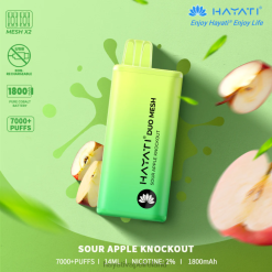 Hayati Amazon Ireland | Hayati Duo Mesh Disposable Sour Apple Knockout FD082180