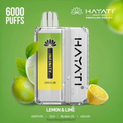 Hayati Dublin | Hayati Infinity 6000 Pod Kits Lemon & Lime FD082153