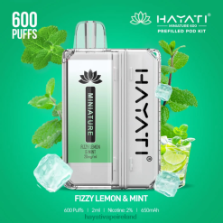 Hayati Dublin | Hayati Miniature 600 Pod Kits Fizzy Lemon & Mint FD08233