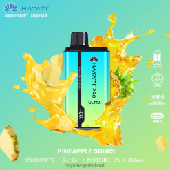 Hayati Dublin | Hayati Pro Ultra Disposable 15000 Puffs Pineapple Sours FD082223