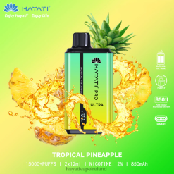 Hayati Dublin | Hayati Pro Ultra Disposable 15000 Puffs Tropical Pineapple FD082213