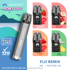 Hayati Dublin | Hayati Remix Prefilled Pod System 2400 Puffs Fiji Remix FD08253