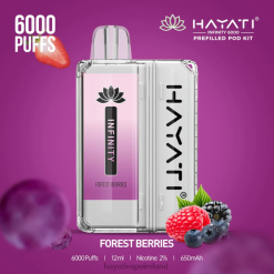 Hayati Flavours Ireland | Hayati Infinity 6000 Pod Kits Forest Berries FD082148