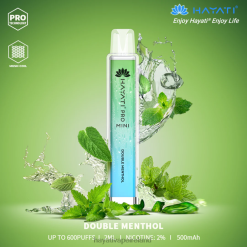 Hayati Flavours Ireland | Hayati Pro Mini Disposable Double Menthol FD0828