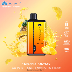Hayati Flavours Ireland | Hayati Pro Ultra Disposable 15000 Puffs Pineapple Fantasy FD082208