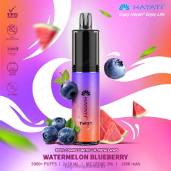 Hayati Flavours Ireland | Hayati Twist Disposable Watermelon Blueberry FD08288