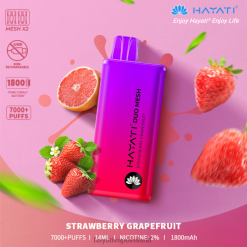 Hayati Ireland | Hayati Duo Mesh Disposable Strawberry Grapefruit FD082191