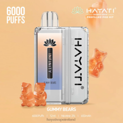 Hayati Ireland | Hayati Infinity 6000 Pod Kits Gummy Bears FD082151
