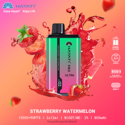 Hayati Ireland | Hayati Pro Ultra Disposable 15000 Puffs Strawberry Watermelon FD082211