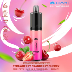 Hayati Ireland | Hayati Twist Disposable Strawberry Cranberry cherry FD08281