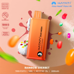 Hayati Price Ireland | Hayati Duo Mesh Disposable Rainbow Sherbet FD082177