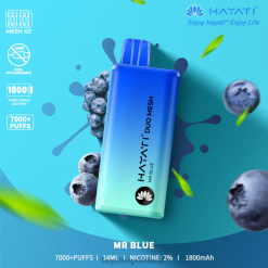 Hayati Vape Flavours | Hayati Duo Mesh Disposable Mr Blue FD082174