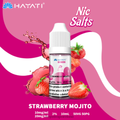 Hayati Vape Flavours | Hayati Pro Max Nic Salts Strawberry Mojito FD082244