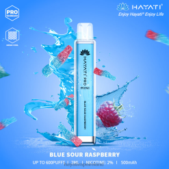 Hayati Vape Flavours | Hayati Pro Mini Disposable Blue Sour Raspberry FD0824