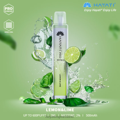 Hayati Vape Flavours | Hayati Pro Mini Disposable Lemon & Lime FD08214