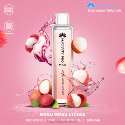 Hayati Vape Ireland | Hayati Pro Max Disposable Mogu Mogu lychee FD082112