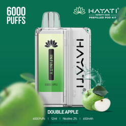 Hayati Vape Price | Hayati Infinity 6000 Pod Kits Double Apple FD082146