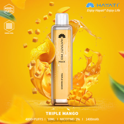 Hayati Vape Review | Hayati Pro Max Disposable Triple Mango FD082125