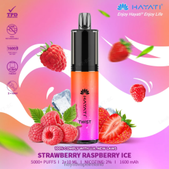 Hayati Vape Review | Hayati Twist Disposable Strawberry raspberry Ice FD08285
