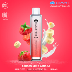 Hayati Vape Shop | Hayati Pro Max Disposable Strawberry Banana FD082139