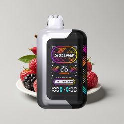 SMOK Spaceman SP40000 Zero Nicotine Disposable Vape Blackberry Razz 20ml 1000mAh