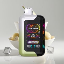 SMOK SPACEMAN SP40000 Zero Nicotine Disposable Vape White Grape Ice 1000mAh